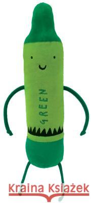 The Day the Crayons Quit Green 12 Plush Daywalt, Drew 9781579824198 MerryMakers