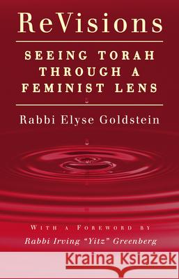 Revisions: Seeing Torah Through a Feminist Lens Elyse Goldstein 9781580231176 Jewish Lights Publishing