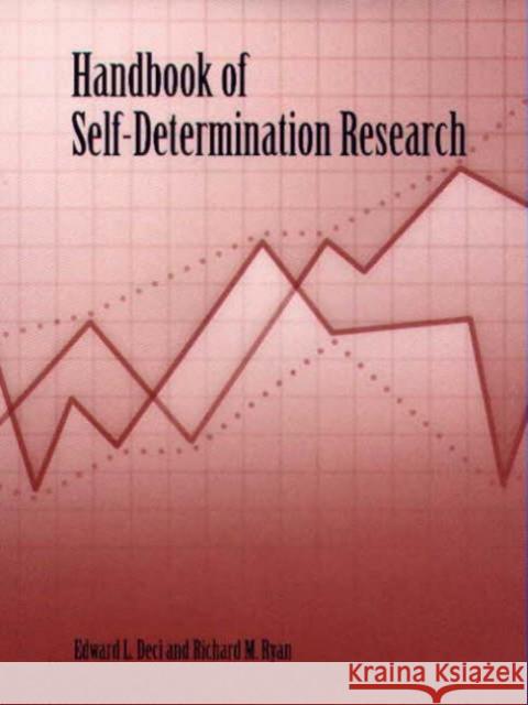 Handbook of Self-Determination Research Edward L Deci 9781580461566 0