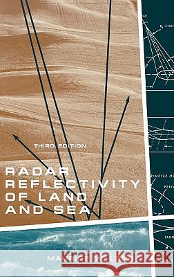 Radar Reflectivity of Land and Sea 3rd Ed. Maurice W. Long 9781580531535 Artech House Publishers