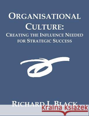 Organisational Culture: Creating the Influence Needed for Strategic Success Black, Richard 9781581122114 Dissertation.com