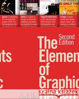 The Elements of Graphic Design White, Alex W. 9781581157628 Not Avail