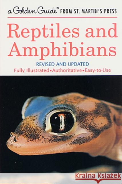Reptiles and Amphibians: A Fully Illustrated, Authoritative and Easy-To-Use Guide Herbert Spencer Zim Hobart Smith James Gordon Irving 9781582381312 Golden Guides from St. Martin's Press