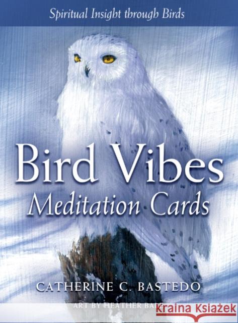 Bird Vibes Meditation Cards: Spiritual Insight Through Birds Catherine C. Bastedo Heather Bale 9781582709109 Beyond Words