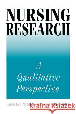 Nursing Research: A Qualitative Perspective Munhall, Patricia L. 9781583482001 iUniverse