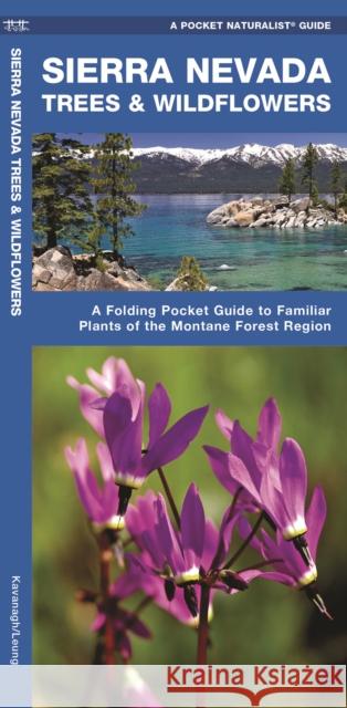 Sierra Nevada Trees & Wildflowers: A Folding Pocket Guide to Familiar Plants of the Montane Forest Region Kavanagh, James 9781583557945