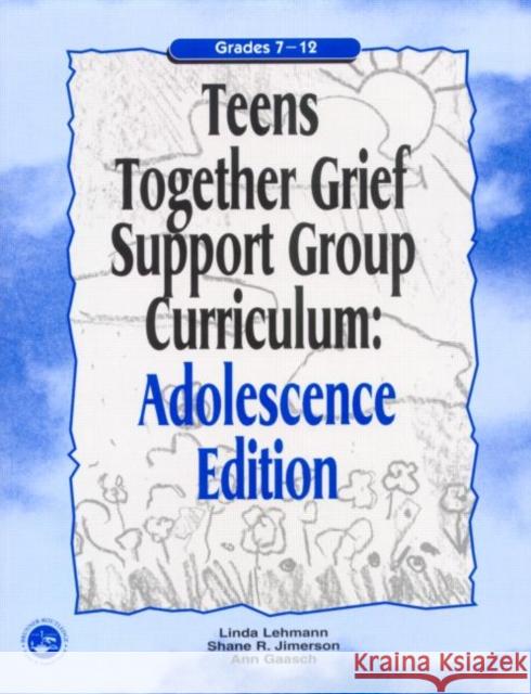 Teens Together Grief Support Group Curriculum: Adolescence Edition: Grades 7-12 Lehmann, Linda 9781583913024 Routledge
