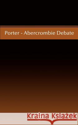 Porter - Abercrombie W. Curtis Porter Cecil E. Abercrombie 9781584270621