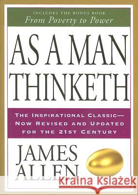 As a Man Thinketh James Allen 9781585426386 Jeremy P. Tarcher