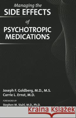 Managing the Side Effects of Psychotropic Medications Joseph Goldberg 9781585624027