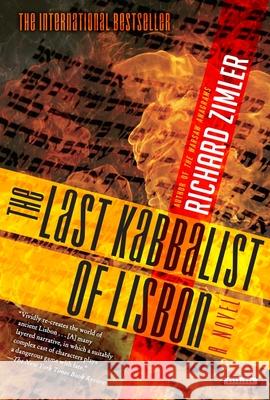 The Last Kabbalist in Lisbon Richard Zimler Berekiah Zarco 9781585670222 Overlook Press