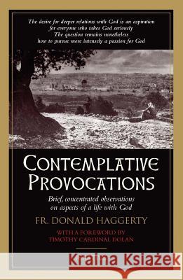 Contemplative Provocations: Brief, Concentrated Observations on Aspects of Life with God Donald Haggerty 9781586177331