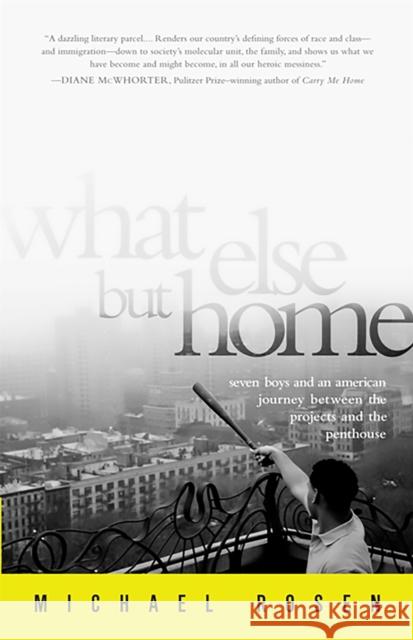 What Else But Home: Seven Boys and an American Journey Between the Projects and the Penthouse Rosen, Michael 9781586488949