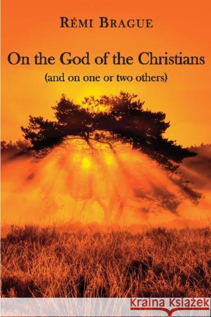On the God of the Christians: (And on One or Two Others) Remi Brague Paul Seaton 9781587313455 St. Augustine's Press
