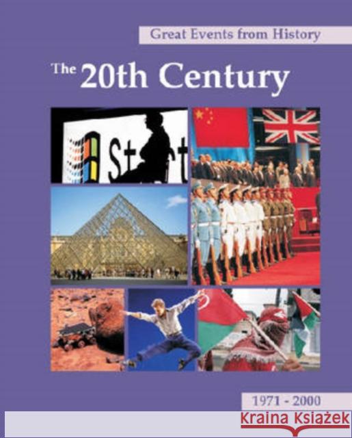 Great Events from History: The 20th Century, 1971-2000: Print Purchase Includes Free Online Access Gorman, Robert F. 9781587653384