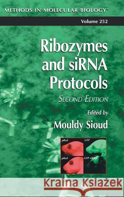 Ribozymes and Sirna Protocols Sioud, Mouldy 9781588292261 Humana Press