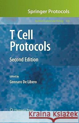 T Cell Protocols Gennaro D 9781588295873 Humana Press