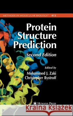 Protein Structure Prediction Chris Bystroff 9781588297525 Humana Press