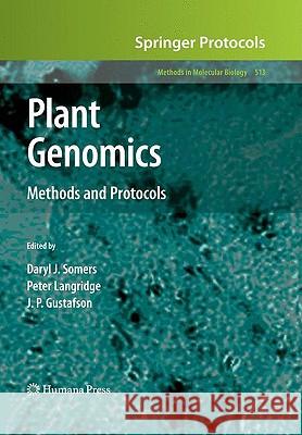 Plant Genomics: Methods and Protocols Somers, Daryl J. 9781588299970 0