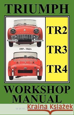 Triumph Tr2, Tr3 & TR4 1953-1965 Owners Workshop Manual Clymer, F. 9781588500526 Valueguide