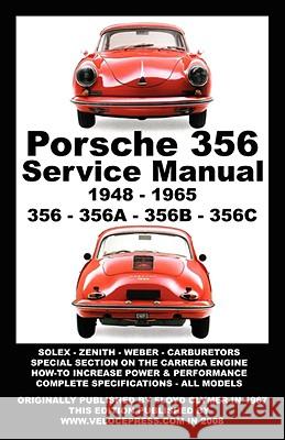 Porsche 356 Owners Workshop Manual 1948-1965 Floyd Clymer 9781588501004