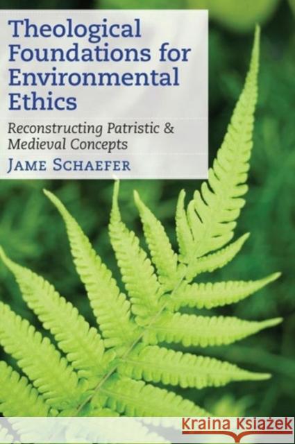 Theological Foundations for Environmental Ethics: Reconstructing Patristic & Medieval Concepts Schaefer, Jame 9781589012684 Georgetown University Press
