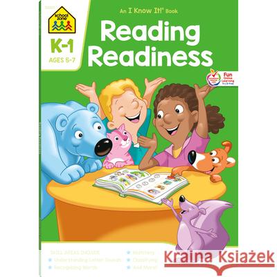 Reading Readiness K-1 Deluxe Edition Workbook Joan Hoffman 9781589473348 School Zone