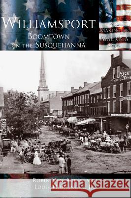 Williamsport: Boomtown on the Susquehanna Jr. Louis E. Hunsinger Robin Va 9781589731493 Arcadia Publishing (SC)