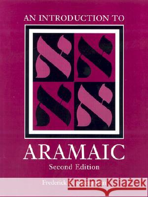 An Introduction to Aramaic Frederick E. Greenspahn 9781589830592 Society of Biblical Literature