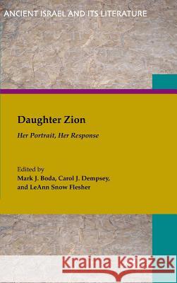 Daughter Zion: Her Portrait, Her Response Boda, Mark J. 9781589837959