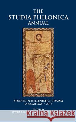 Studia Philonica Annual Runia, David T. 9781589839373