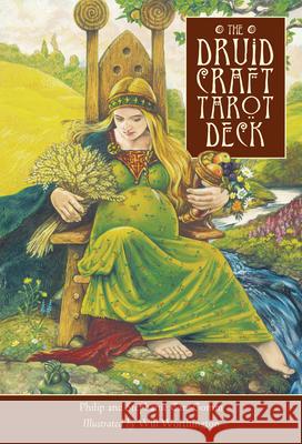 The Druid Craft Tarot Deck Philip Carr-Gomm Stephanie Carr-Gomm Will Worthington 9781590035221 Red Wheel