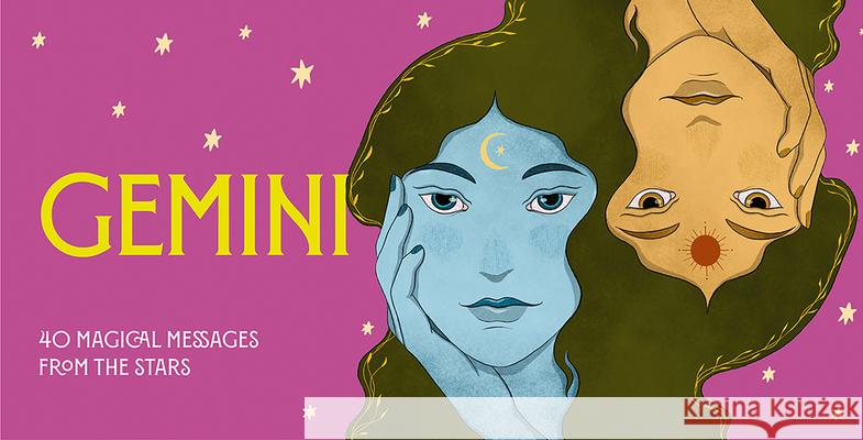 Gemini Pocket Zodiac Cards: 40 Magical Messages from the Stars Ginny Chiara Viola 9781590035610 Red Wheel
