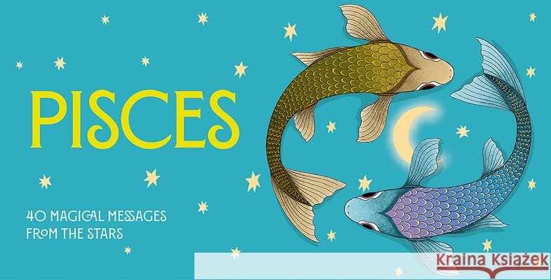 Pisces Pocket Zodiac Cards: 40 Magical Messages from the Stars Ginny Chiara Viola 9781590035641 Red Wheel