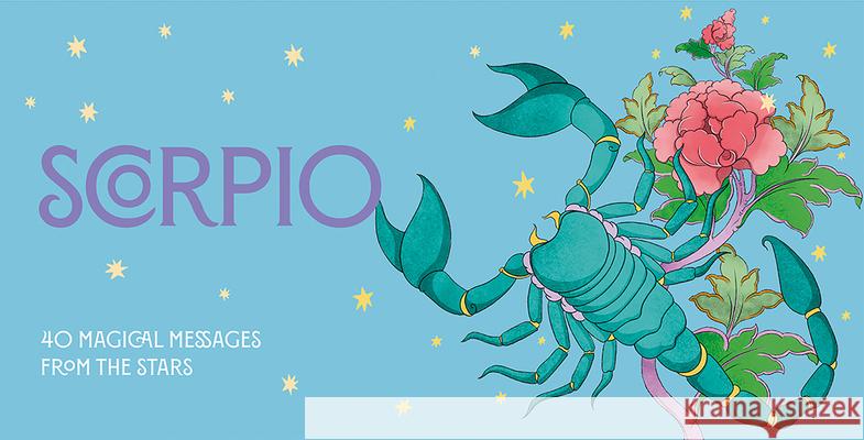Scorpio Pocket Zodiac Cards: 40 Magical Messages from the Stars Ginny Chiara Viola 9781590035665 Red Wheel