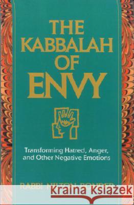 Kabbalah of Envy Nilton Bonder 9781590303320 Shambhala