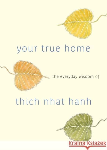 Your True Home: The Everyday Wisdom of Thich Nhat Hanh McLeod, Melvin 9781590309261