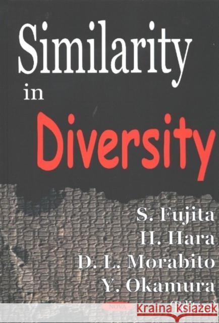 Similarity in Diversity S Fujita 9781590337806 Nova Science Publishers Inc