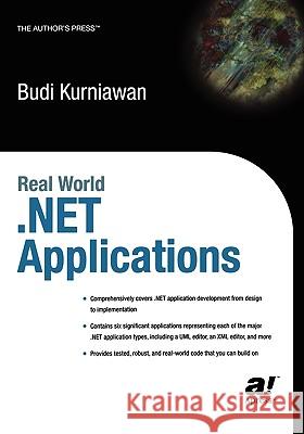Real-World .Net Applications Kurniawan, Budi 9781590590829 Apress