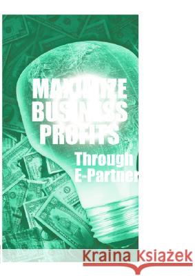Maximize Business Profits Through e-Partnerships Fang Zhao   9781591406327
