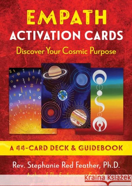 Empath Activation Cards: Discover Your Cosmic Purpose [With Book(s)] Red Feather, Rev Stephanie 9781591434177 Inner Traditions Bear and Company