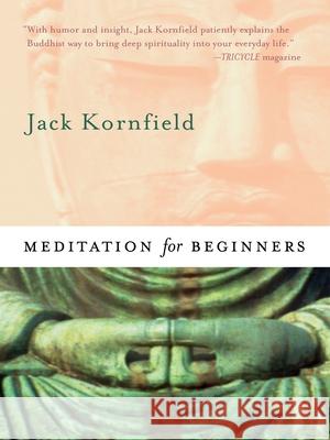 Meditation for Beginners   9781591799429 0