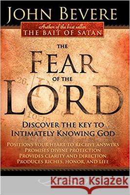Fear Of The Lord, The John Bevere 9781591859925 Creation House