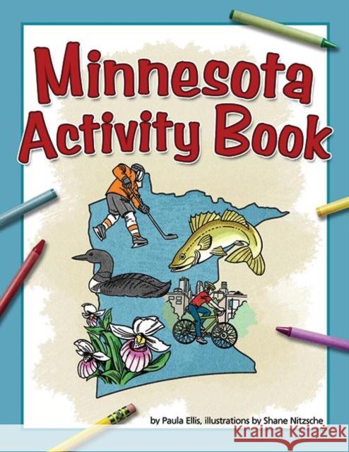 Minnesota Activity Book Paula Ellis 9781591933779 Adventure Publications(MN)