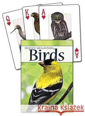 Birds of the Rocky Mountains Playing Cards Stan Tekiela 9781591933878 Adventure Publications(MN)
