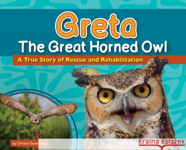 Greta the Great Horned Owl: A True Story of Rescue and Rehabilitation Gove-Berg, Christie 9781591938156 Adventure Publications