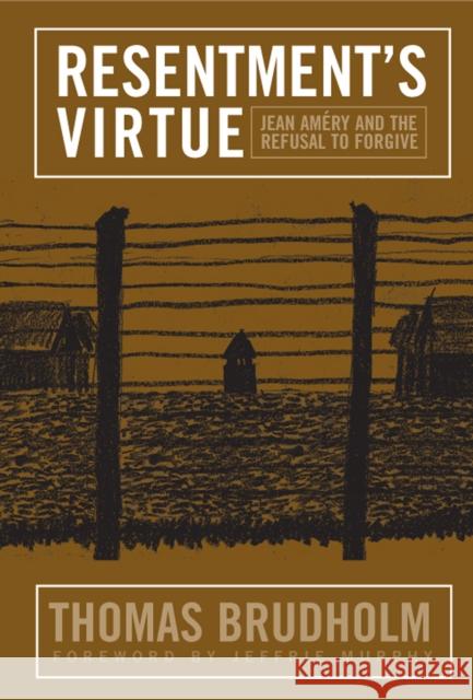 Resentment's Virtue: Jean Amery and the Refusal to Forgive Brudholm, Thomas 9781592135677 TEMPLE UNIVERSITY PRESS,U.S.