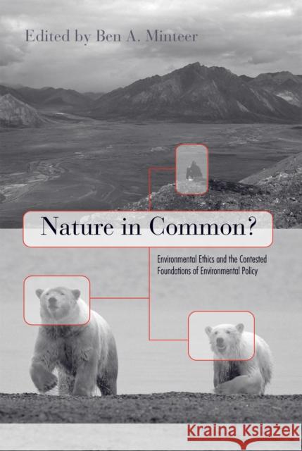 Nature in Common?: Environmental Ethics and the Contested Foundations of Environmental Policy Minteer, Ben 9781592137039