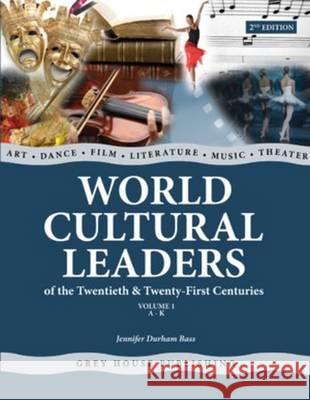 World Cultural Leaders of the 20th Century: 0 Grey House Publishing                    Laura Mars-Proietti 9781592371181 Grey House