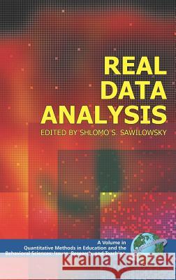 Real Data Analysis (Hc) Sawilowsky, Shlomo S. 9781593115654 Information Age Publishing